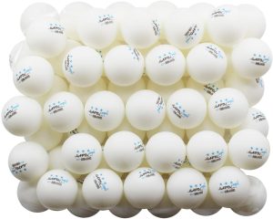 MAPOL 50 White 3-Star Table Tennis Balls