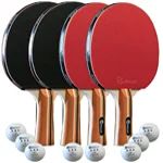 JP WinLook Ping Pong Paddles Set of 4